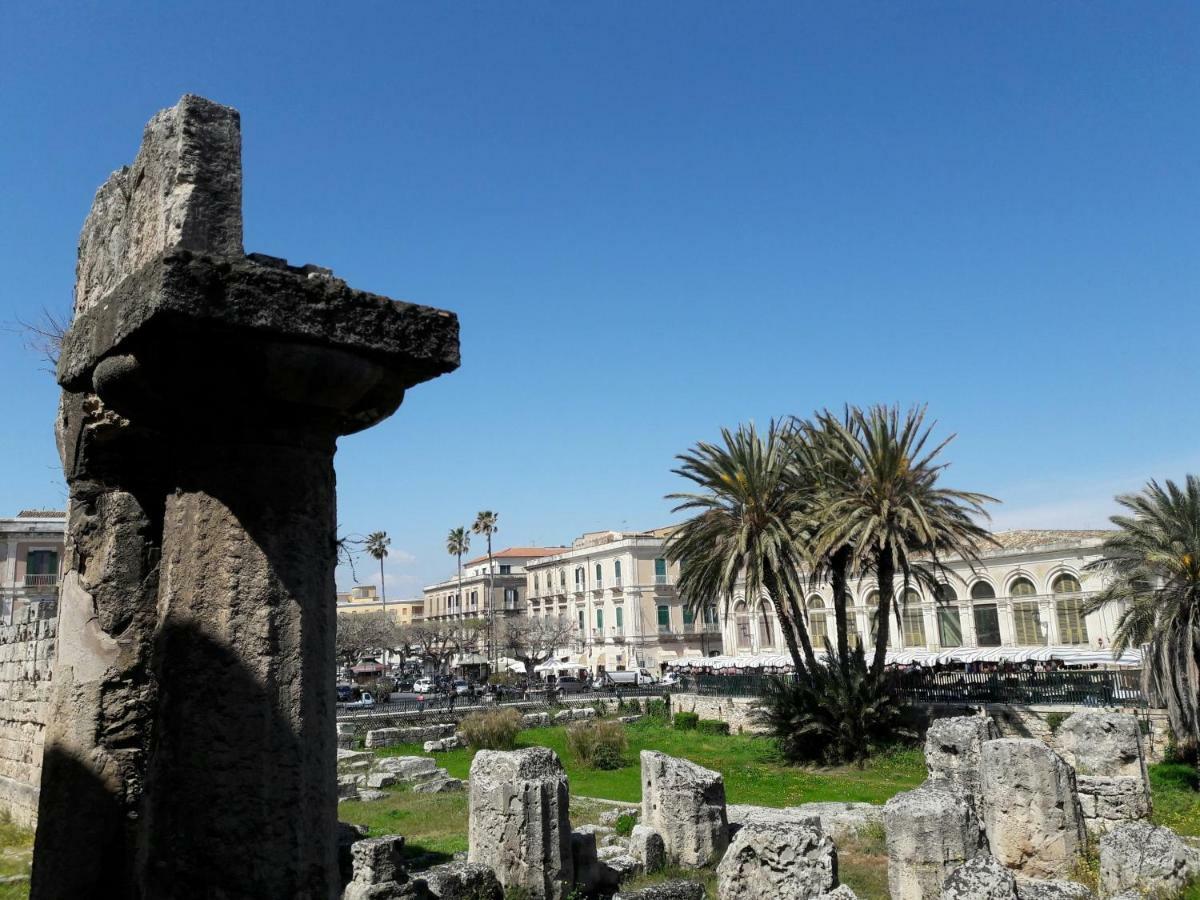 Incantevole Appartamento In Palazzo Storico Ortigia Syrakus Exterior foto